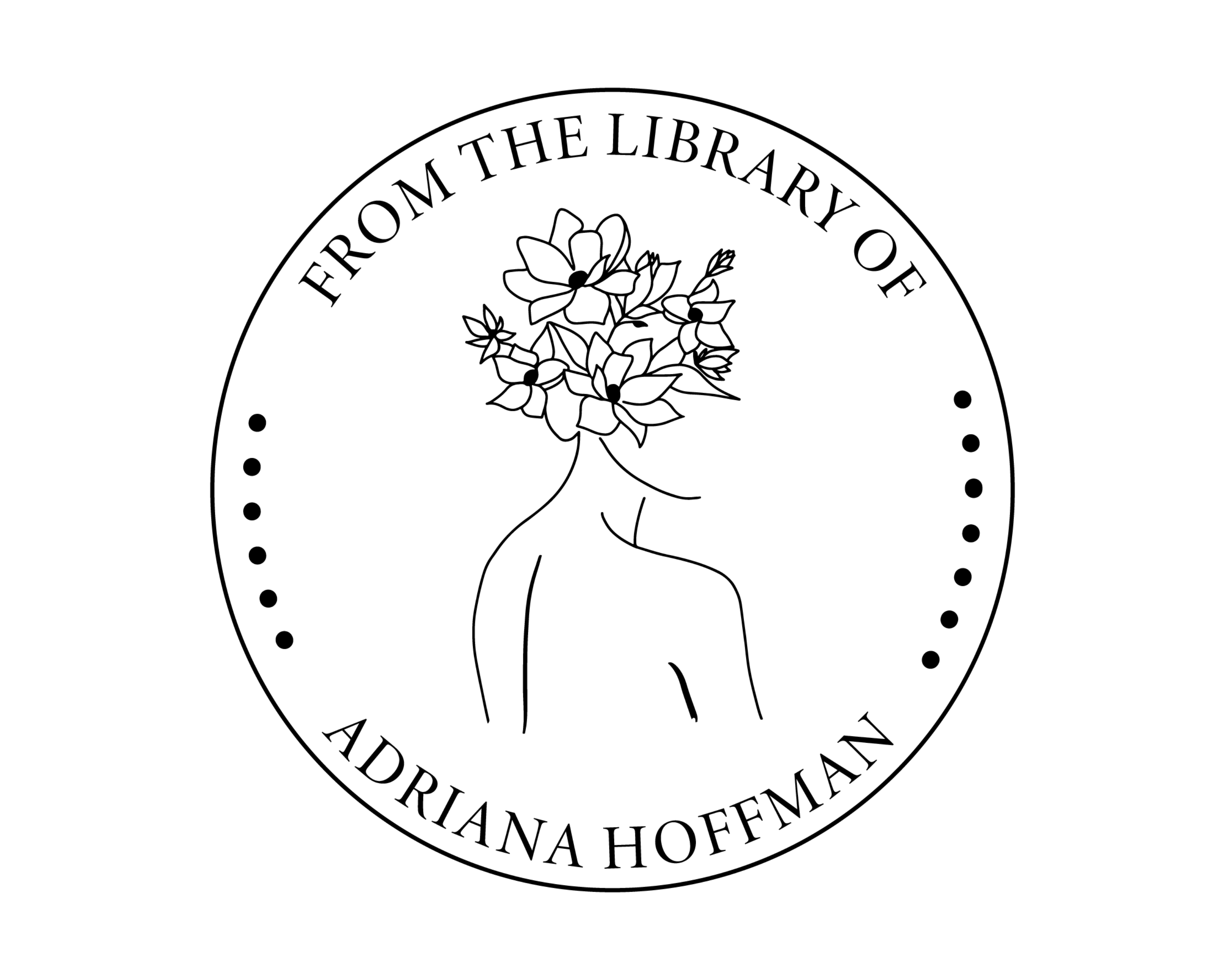 Personalized Book Stamp Self Inking - BS3