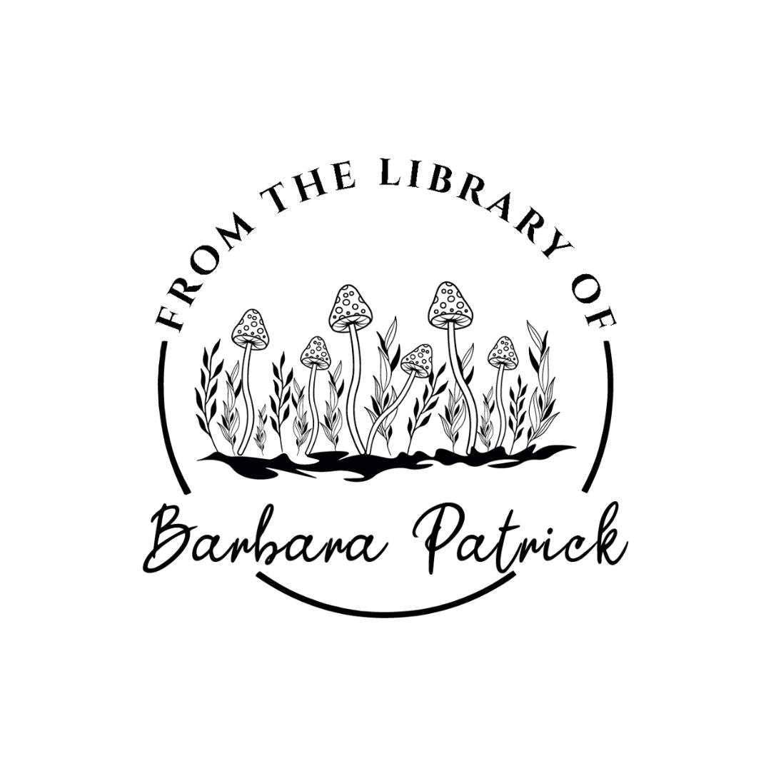Barbara Patrick Library Book Stamp