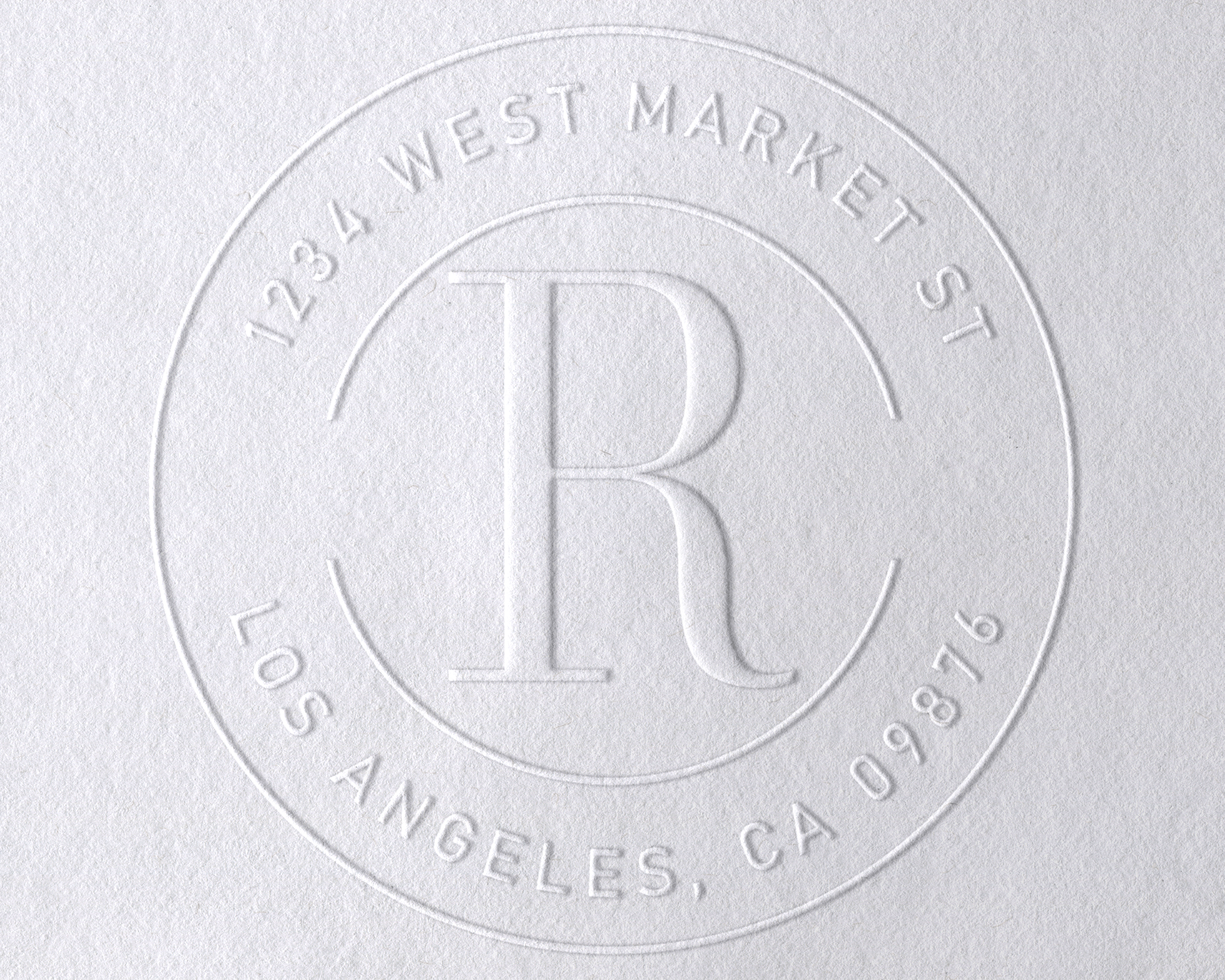 Personalized Book Embosser - BasicMonogram3