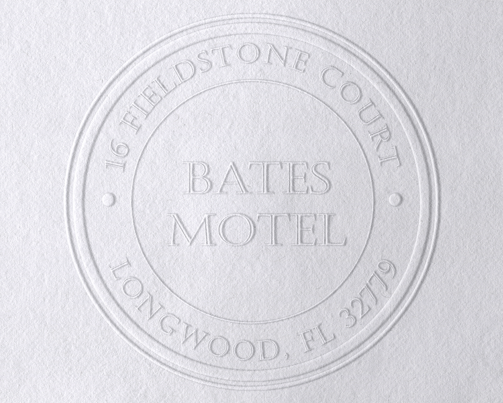 Personalized Book Embosser - Bates