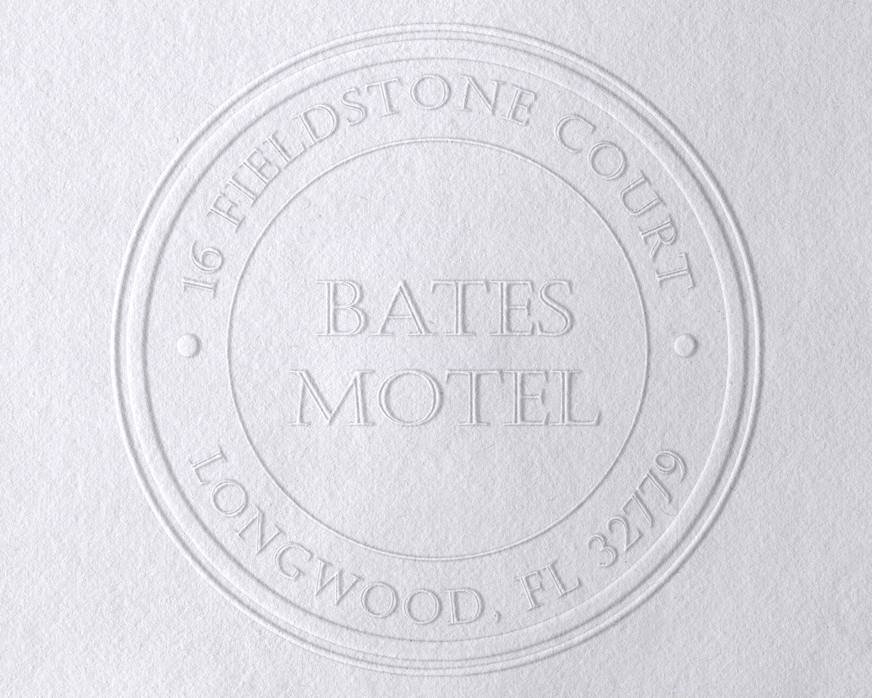 Personalized Book Embosser - Bates