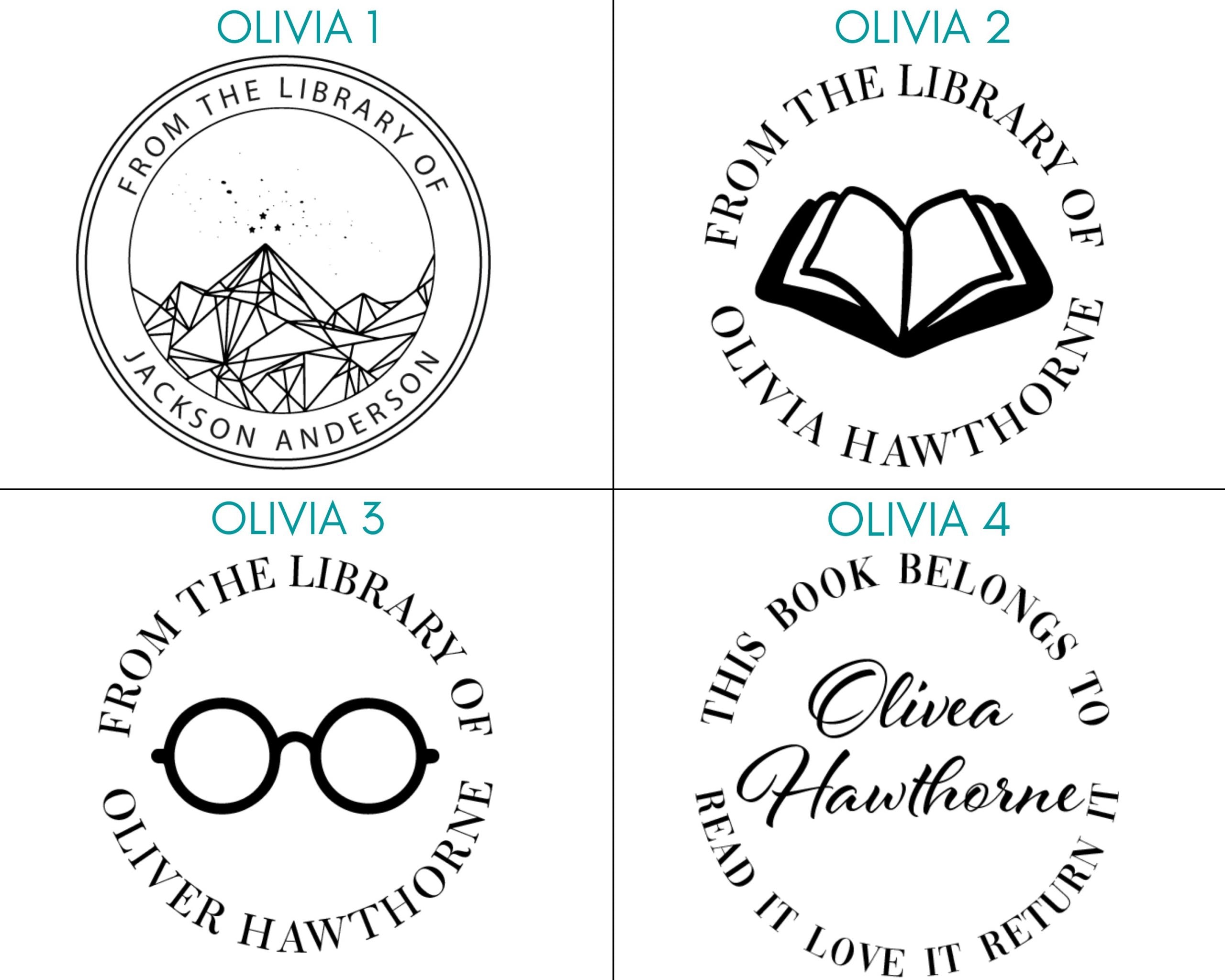 Top Selling Library Book Stamps