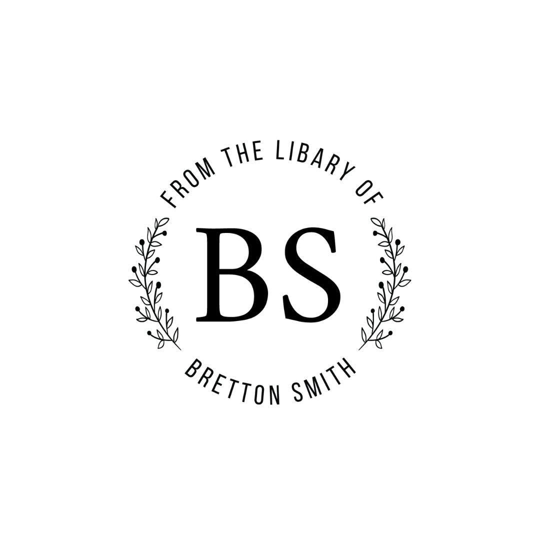 Bretton Smith Library Book Stamp