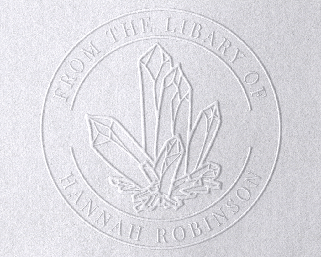Personalized Book Embosser - Crystal