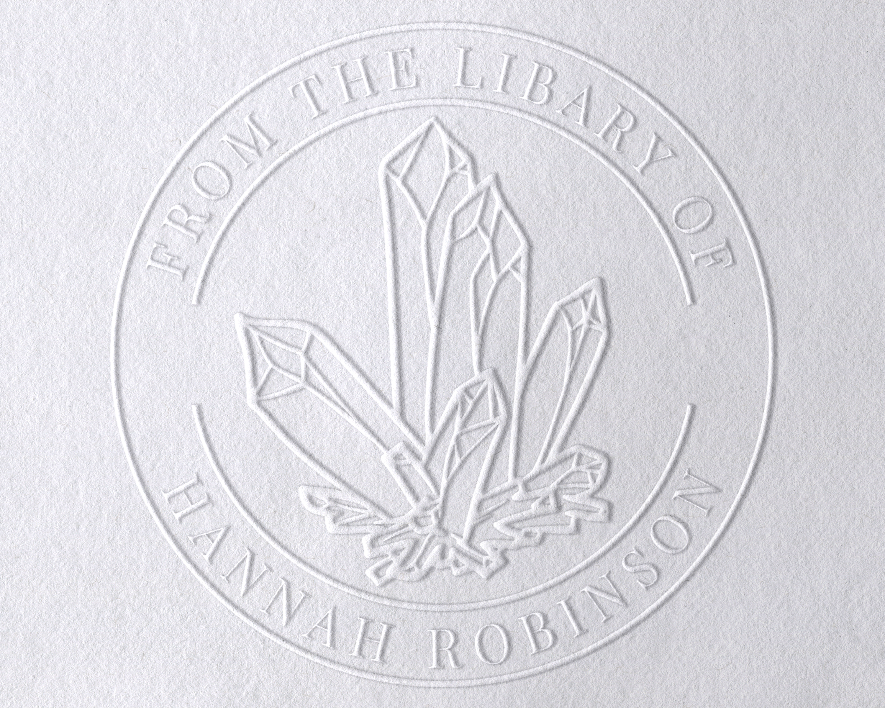 Personalized Book Embosser - Crystal