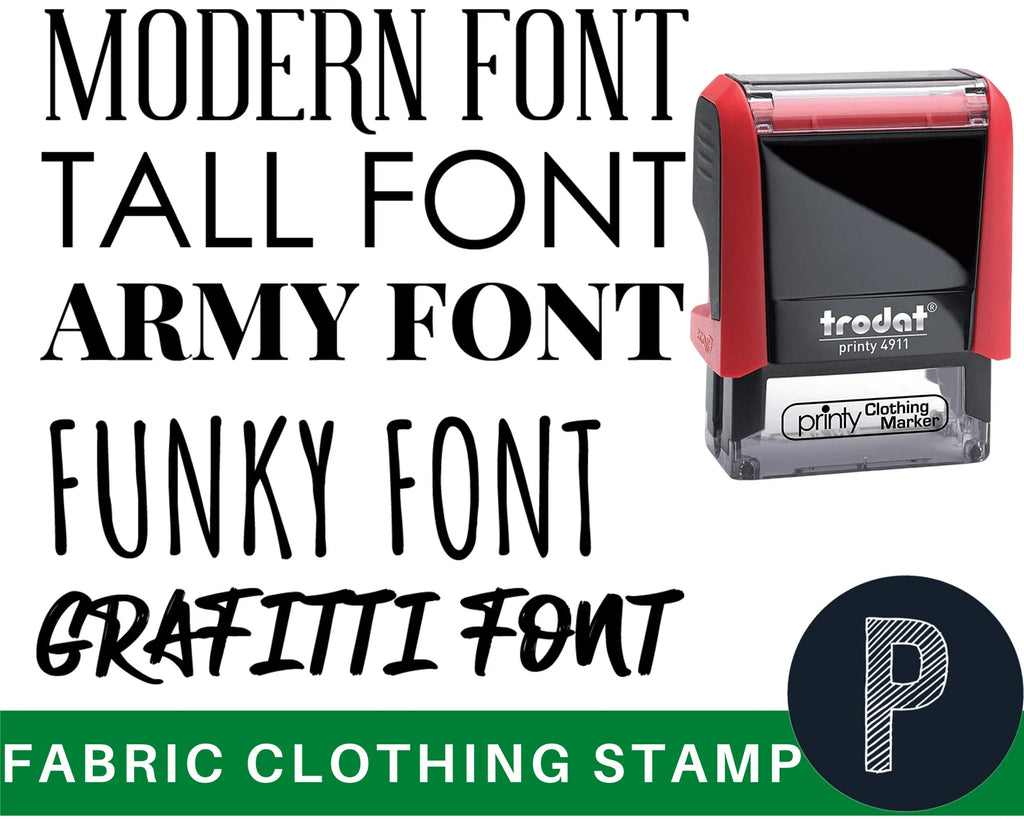 Daycare Stamps for Clothes