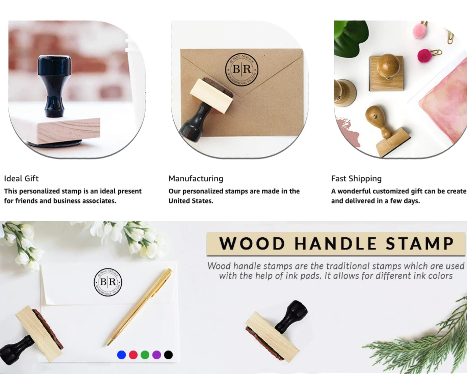 Custom Self Inking Logo Stamp | Upload Design