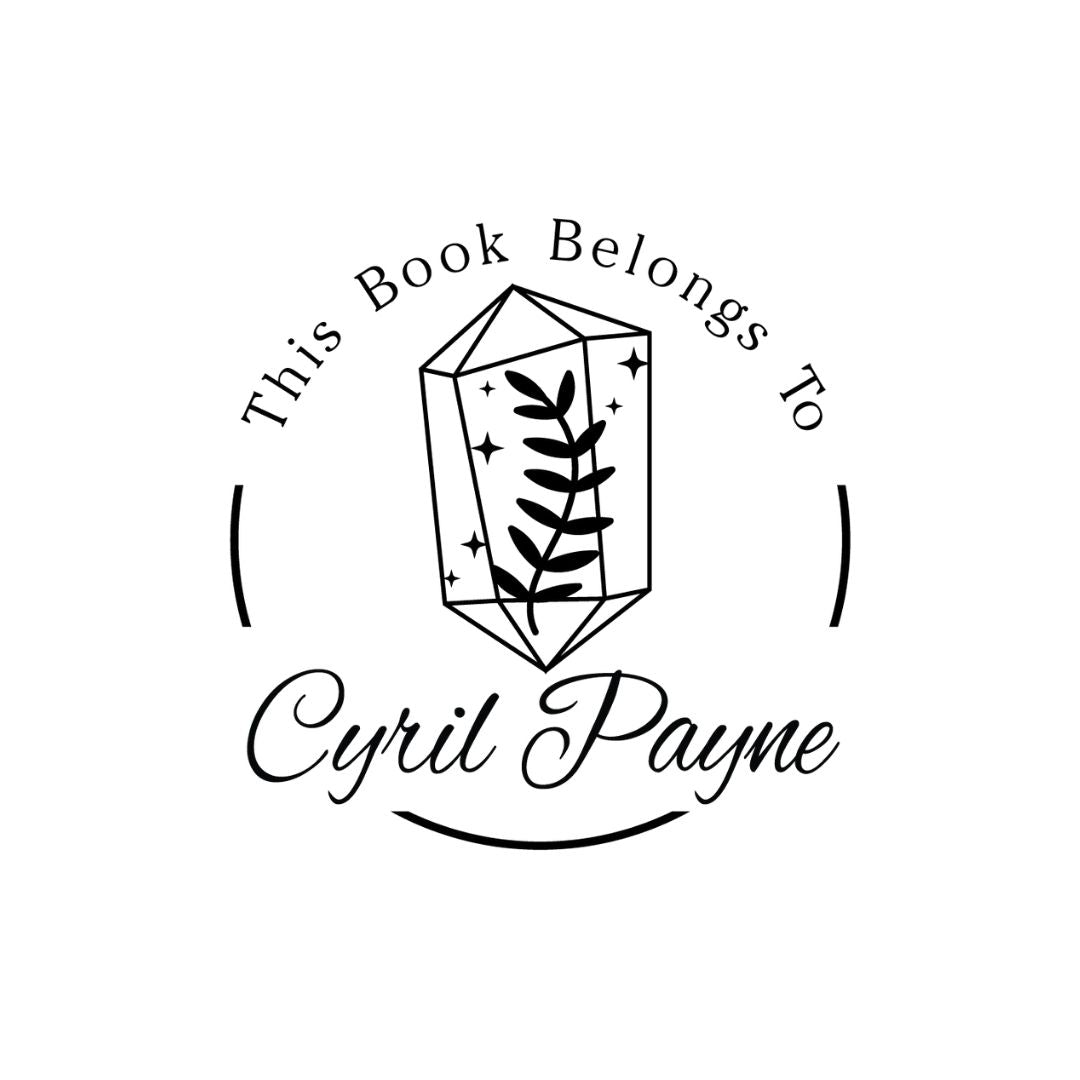 Cyril Library Book Stamp