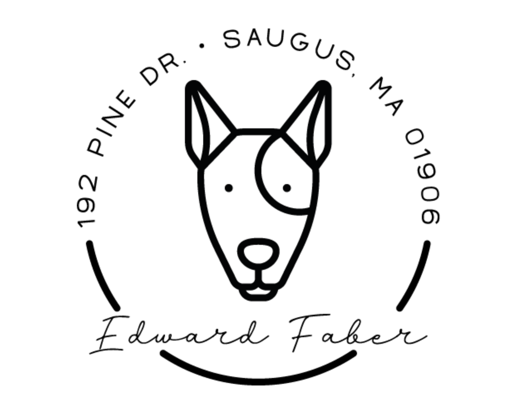 Personalized Book Wooden Handle Stamp - DOGRND-Bull_terrier