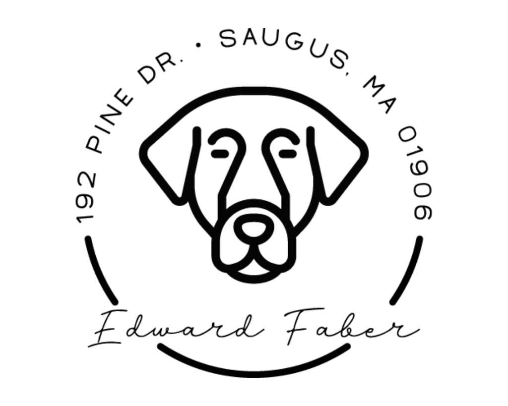 Personalized Book Self Ink Stamp - DOGRND-Chesapeake_Bay_Retrievers