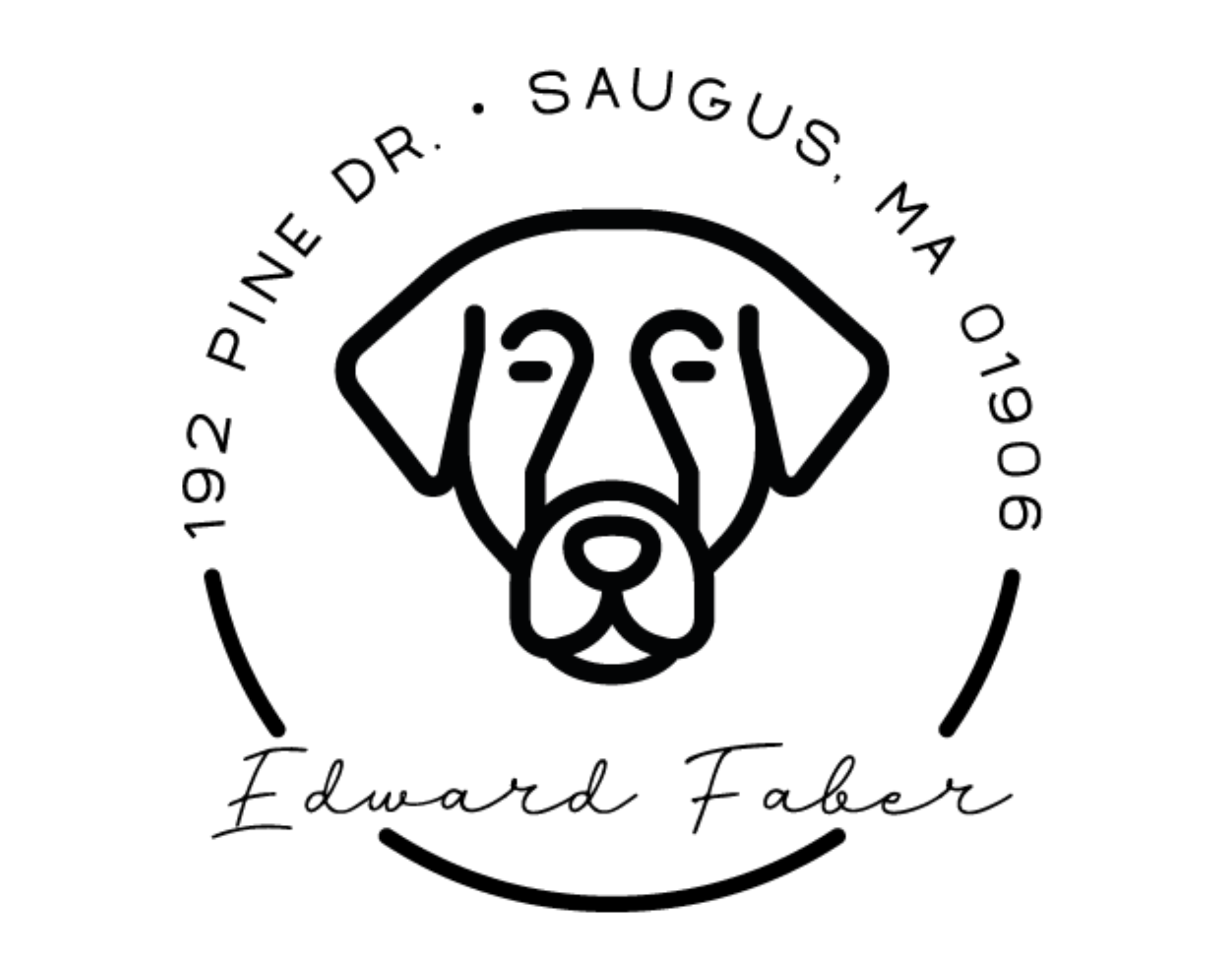 Personalized Book Self Ink Stamp - DOGRND-Chesapeake_Bay_Retrievers