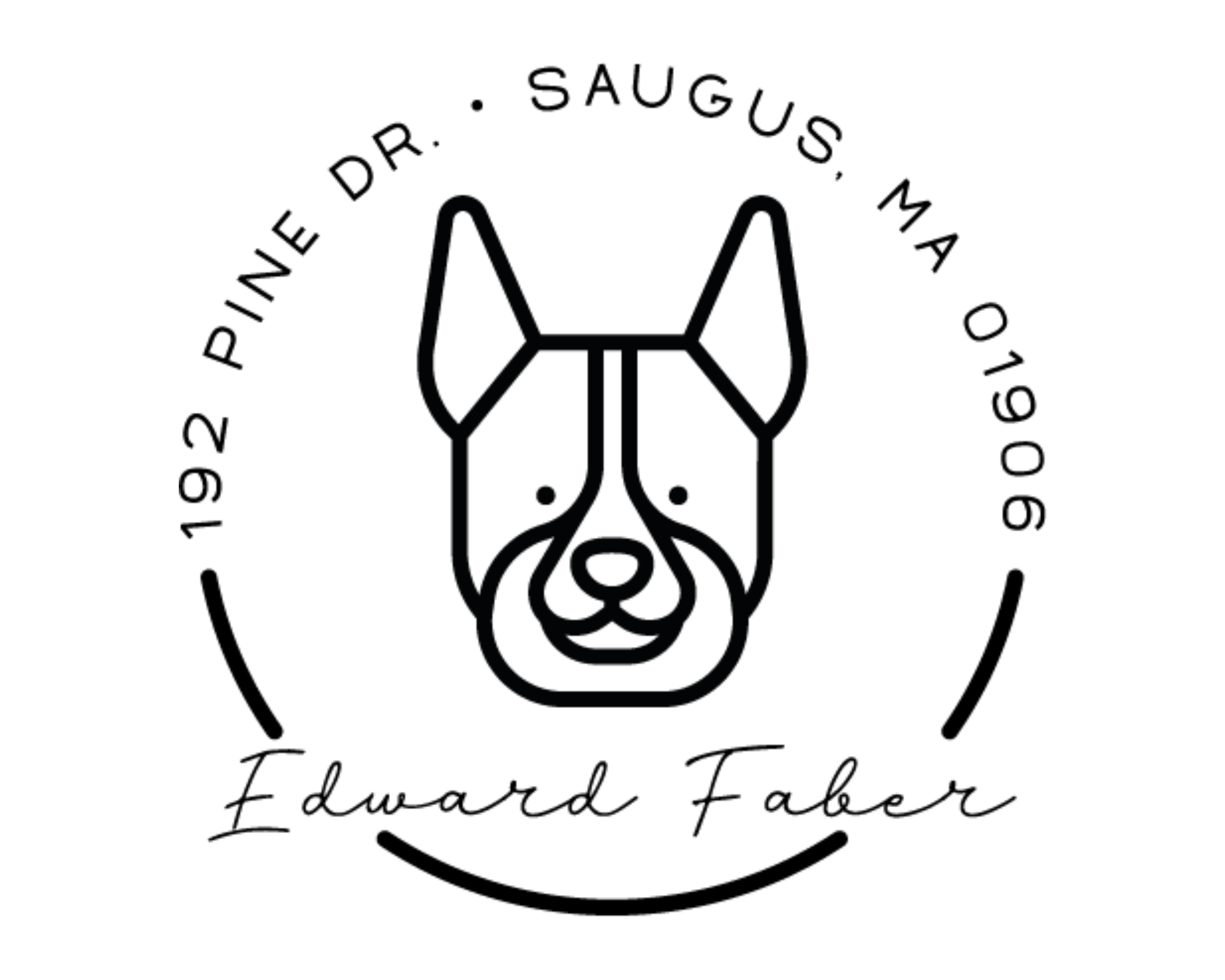 Personalized Book Self Ink Stamp - DOGRND-Corgi