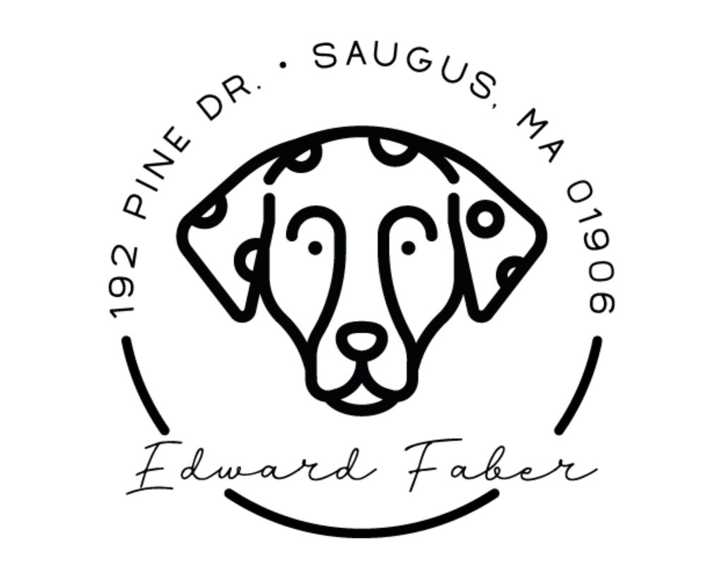 Personalized Book Self Ink Stamp - DOGRND-Dalmatian