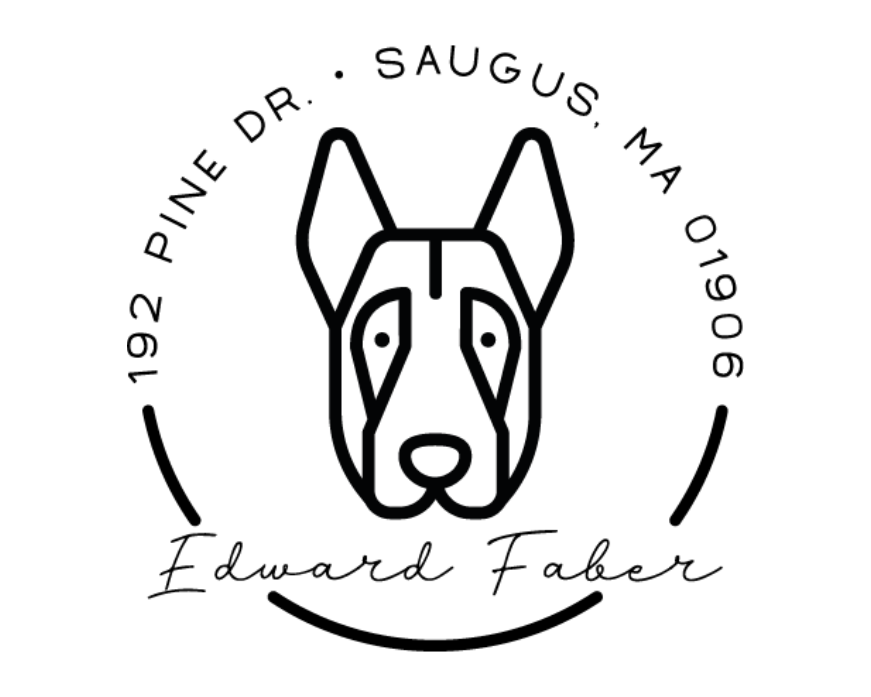 Personalized Book Self Ink Stamp - DOGRND-German_Shepherd