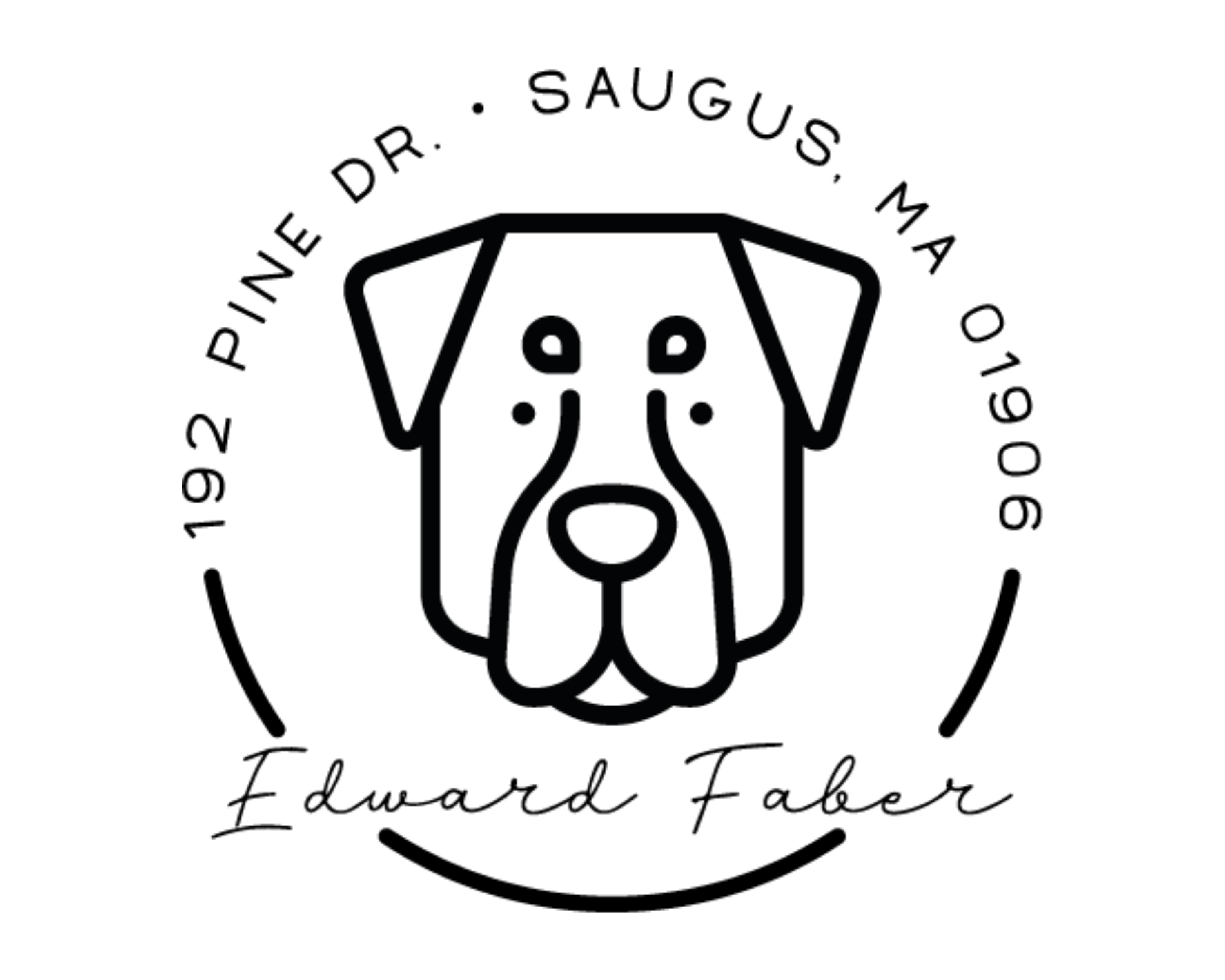 Personalized Book Self Ink Stamp - DOGRND-Rottweiler