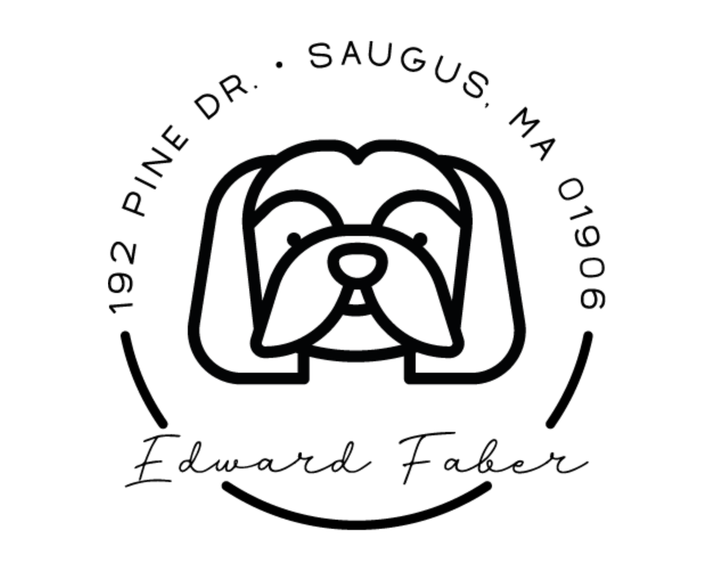 Personalized Book Self Ink Stamp - DOGRND-Shih_tzu