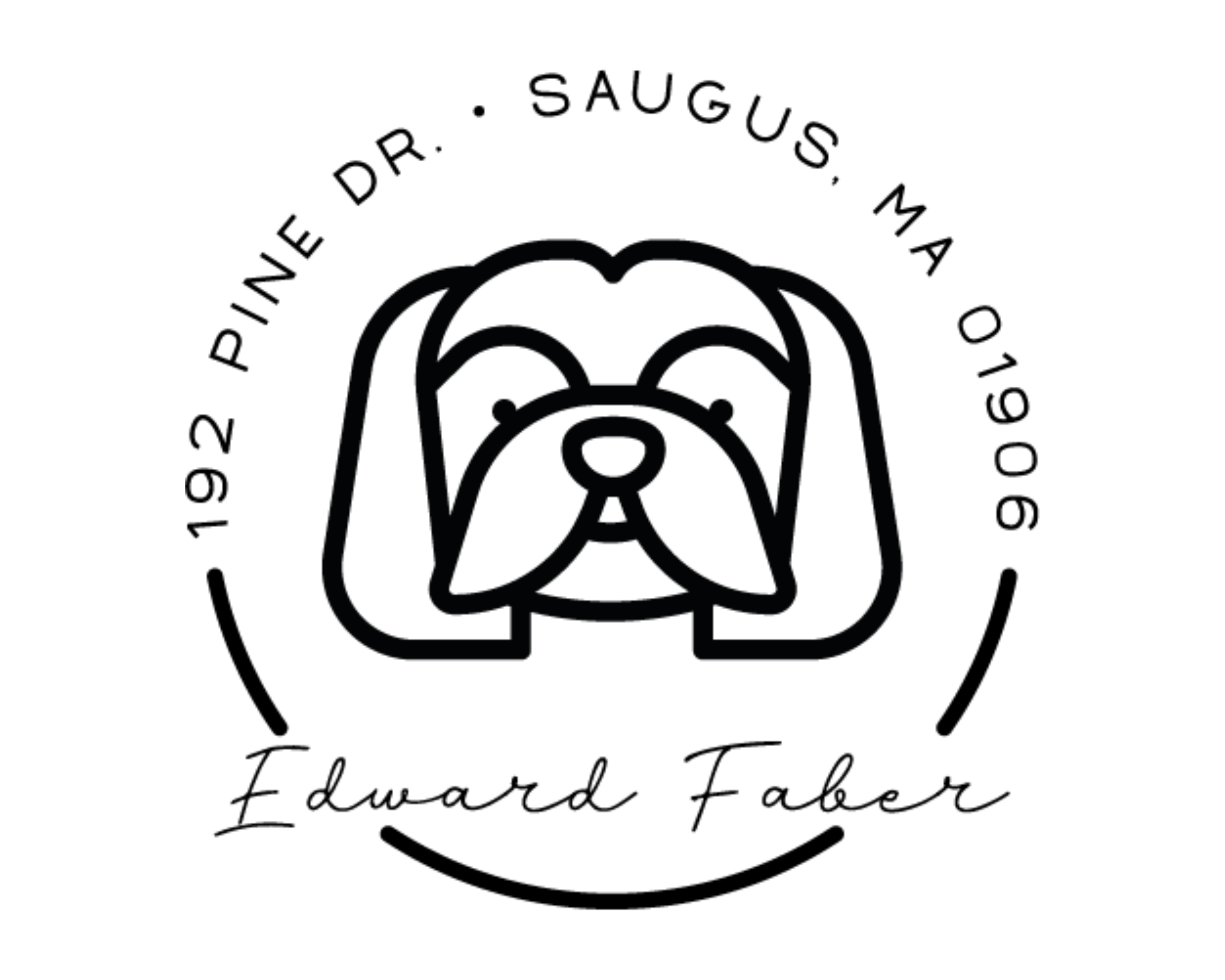 Personalized Book Self Ink Stamp - DOGRND-Shih_tzu