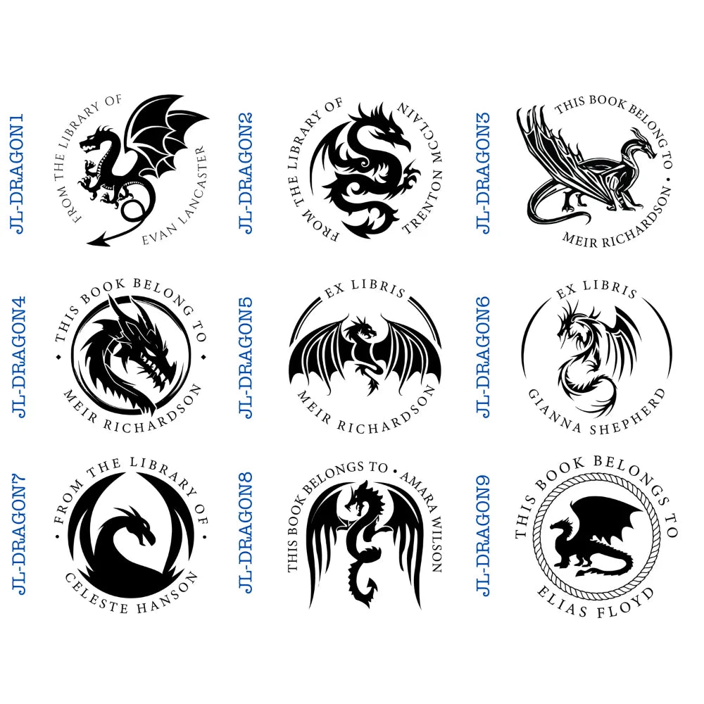 Dragon Style Book Embossers