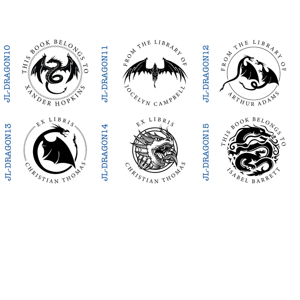 Dragon Style Book Embossers
