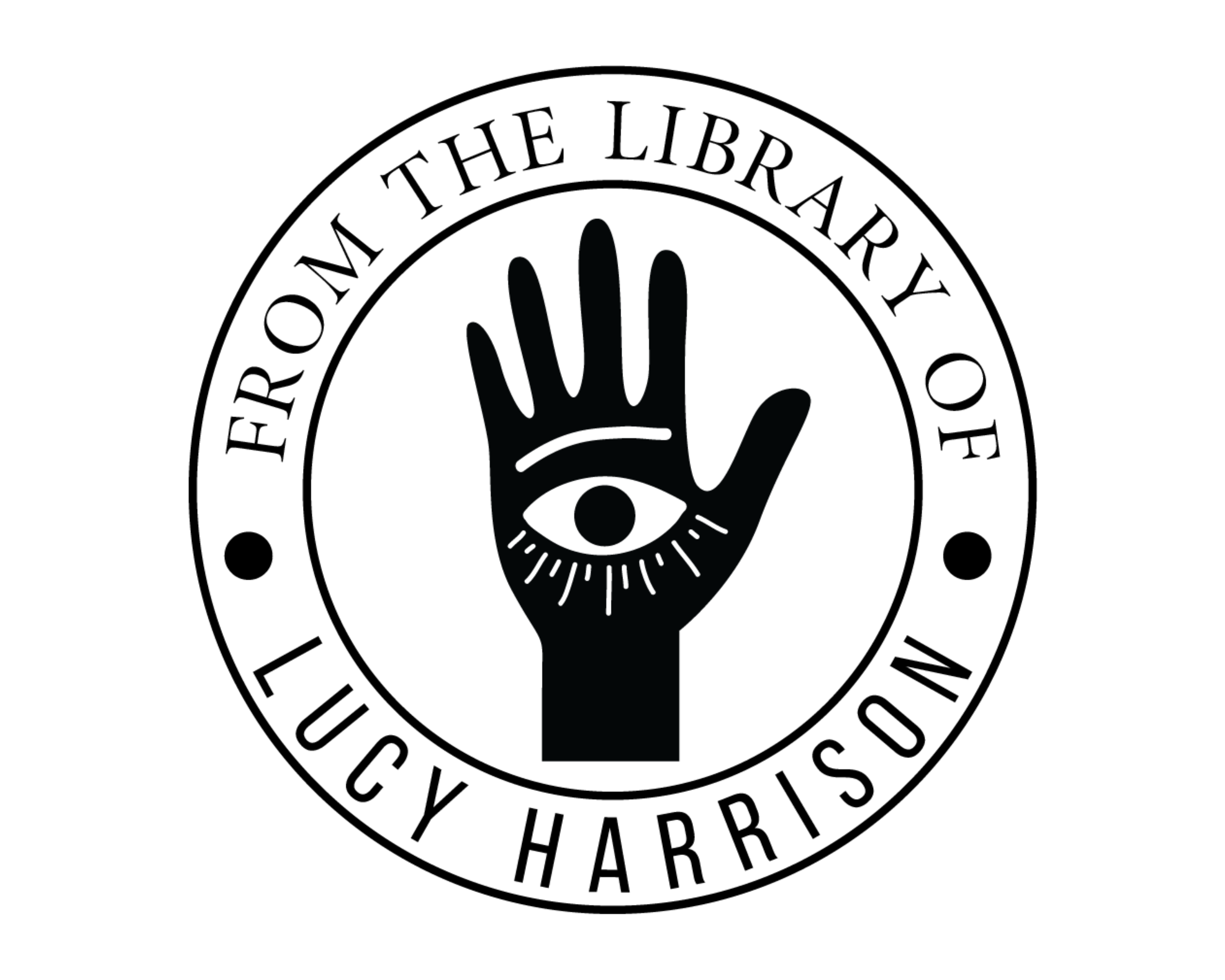 Personalized Book Self Ink Stamp - EL3