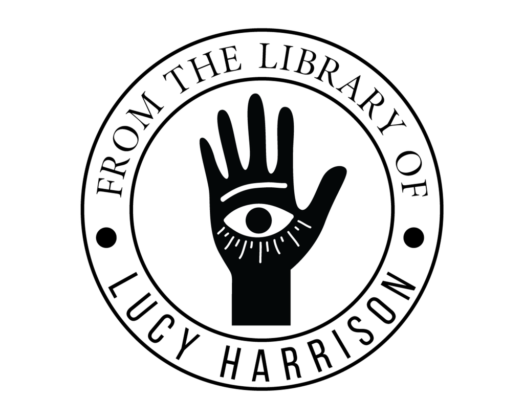 Personalized Book Wooden Handle Stamp - EL3