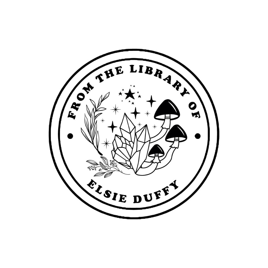 Elsie Duffy Library Book Stamp