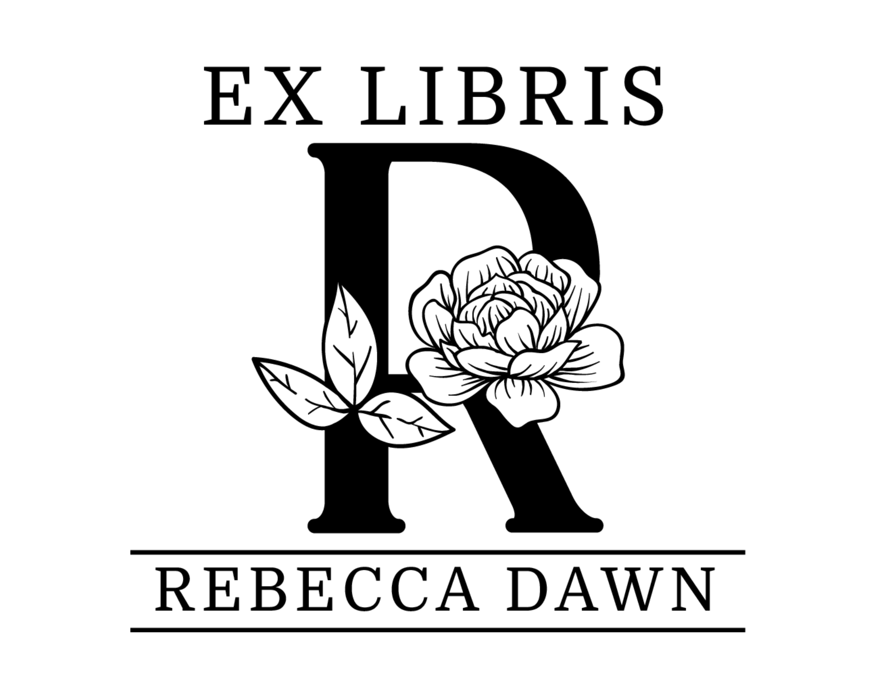 Personalized Book Stamp Self Inking - Ex Libris Remastered