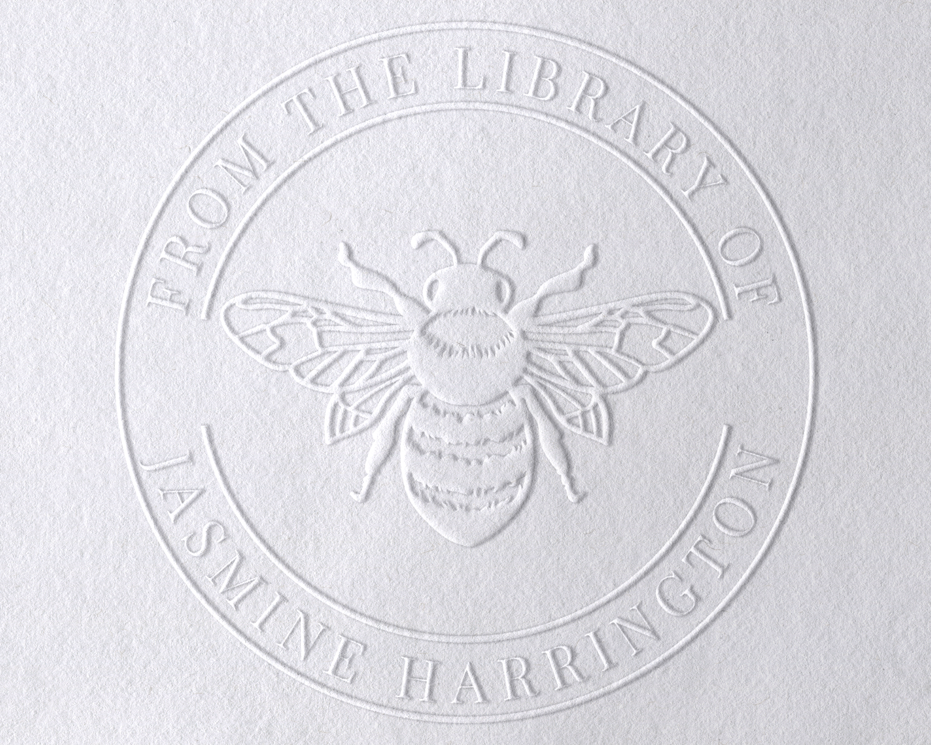 Personalized Book Embosser - FLORALBEE-6