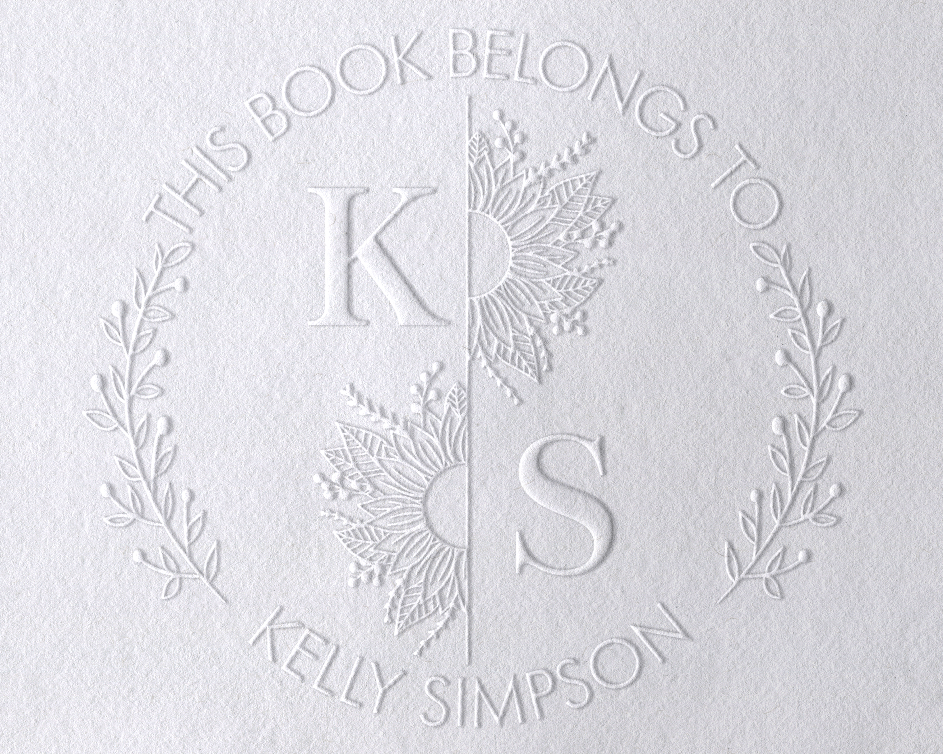 Personalized Book Embosser - FUB-1