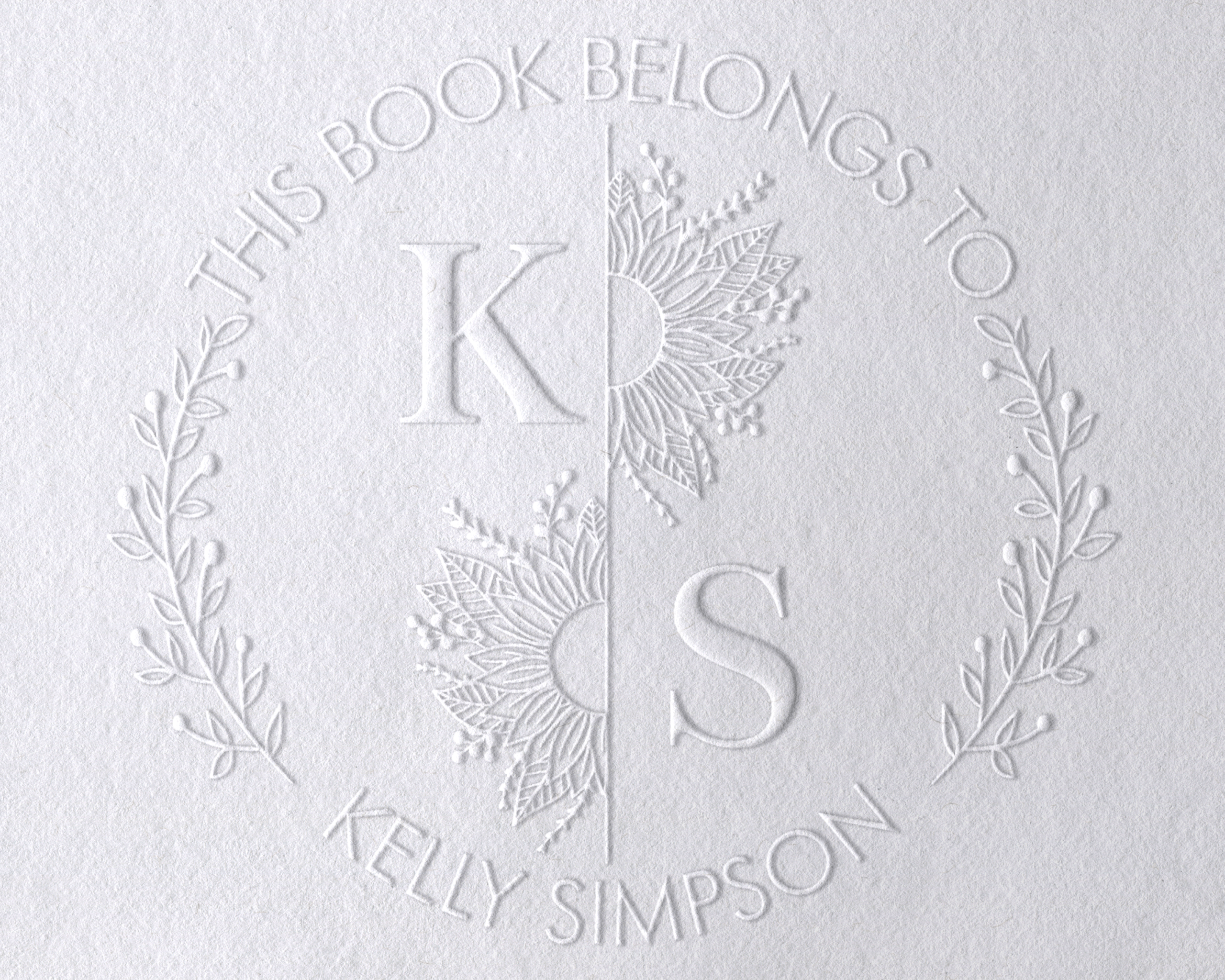 FUB-1 Personalized Book Embosser