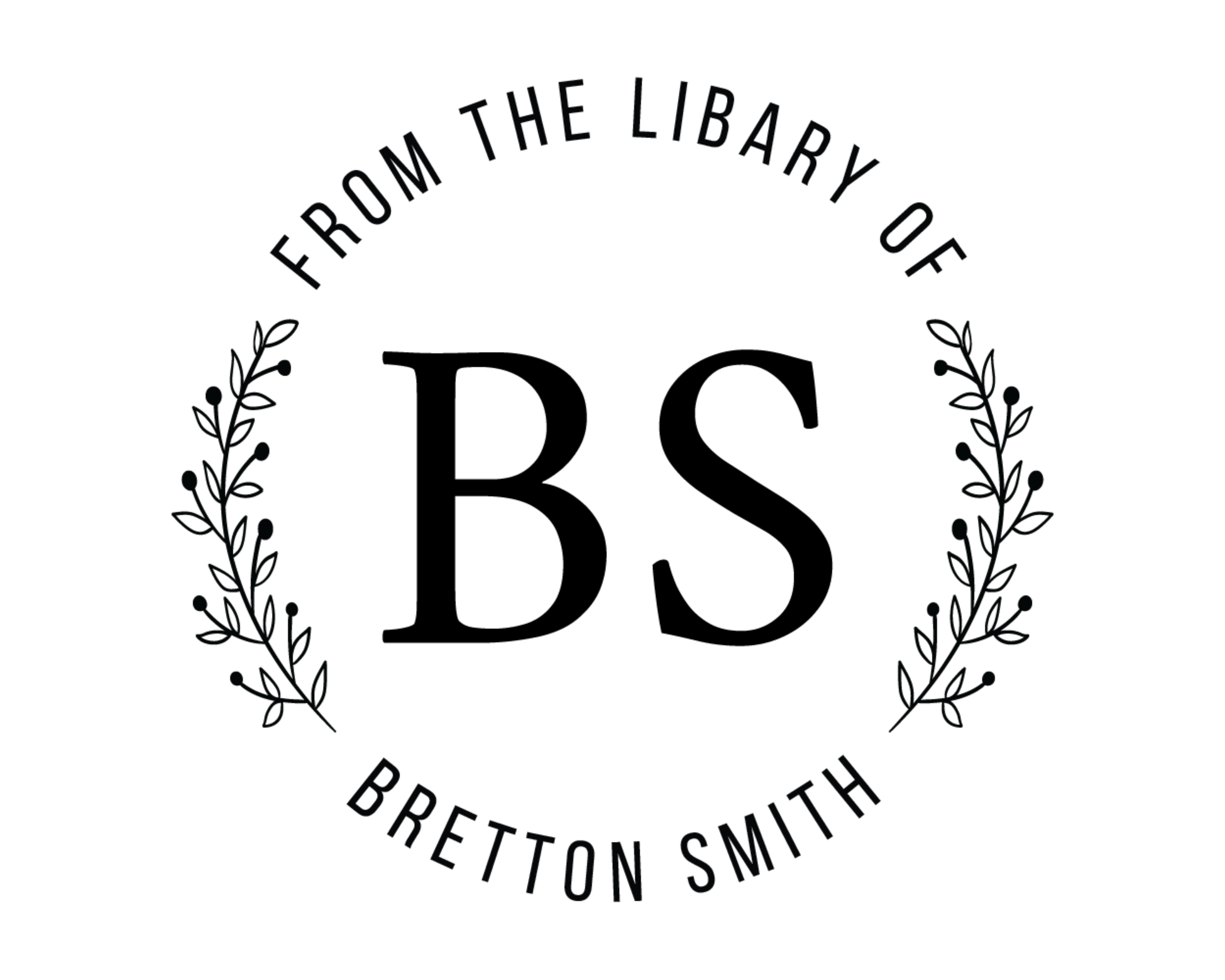 Personalized Book Stamp Self Inking - FUB-5