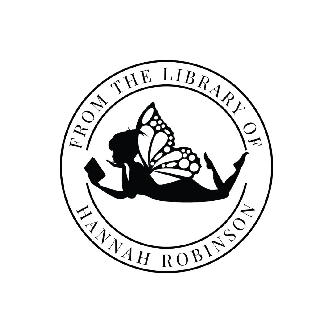 Fairy Chilling Library Book Stamp