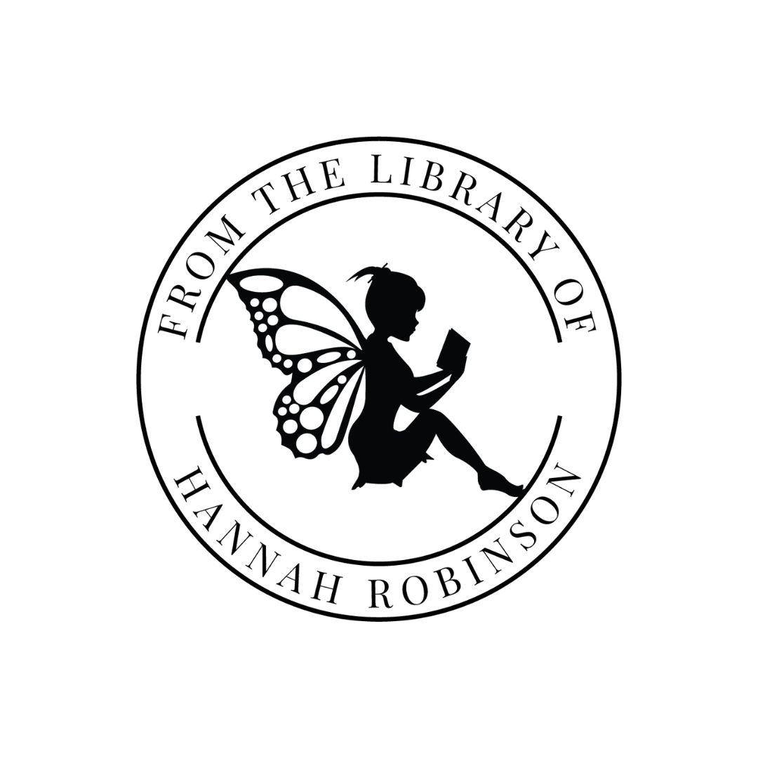 Fairy Reading Library Book Stamp
