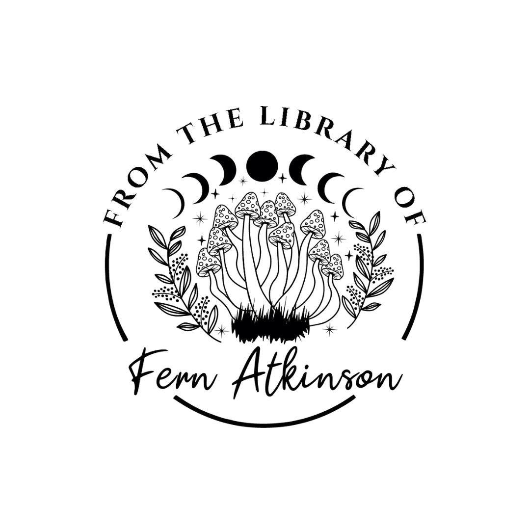 Fern Atkinson Library Book Stamp
