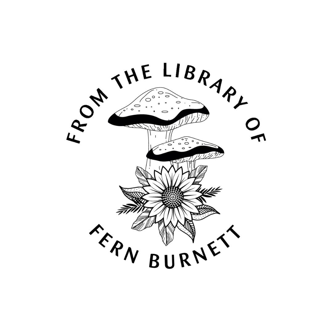 Fern Burnett Library Book Stamp