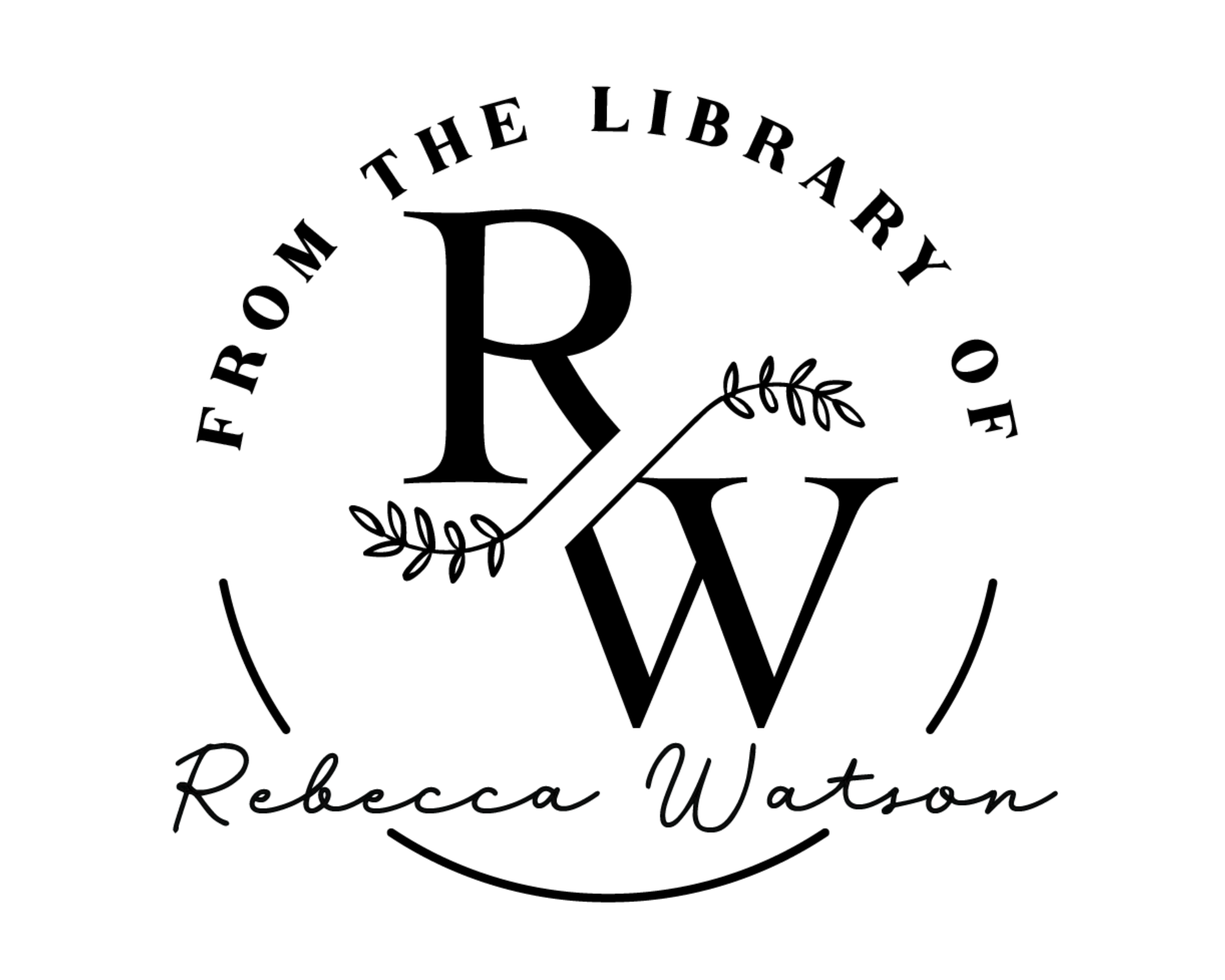 Personalized Book Stamp Wood Handle - GR8-1