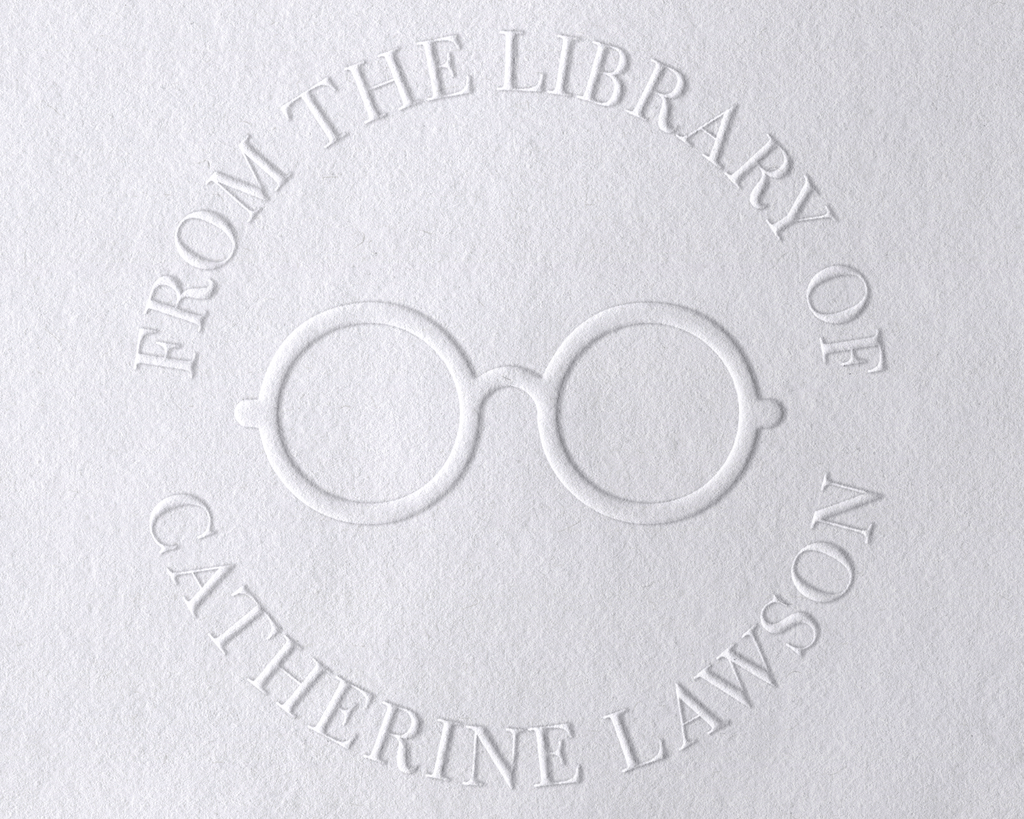 Personalized Book Embosser - Glasses