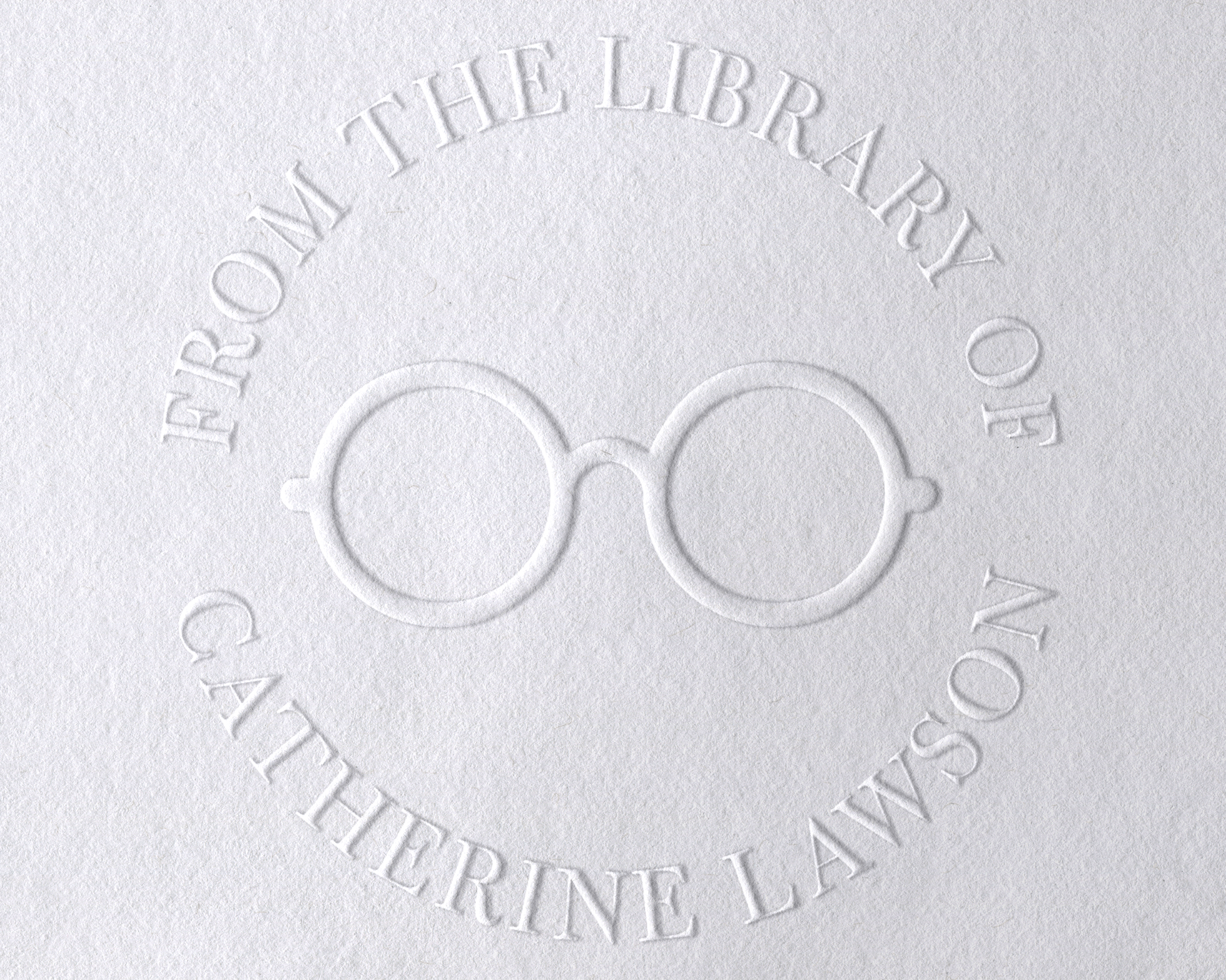 Personalized Book Embosser - Glasses