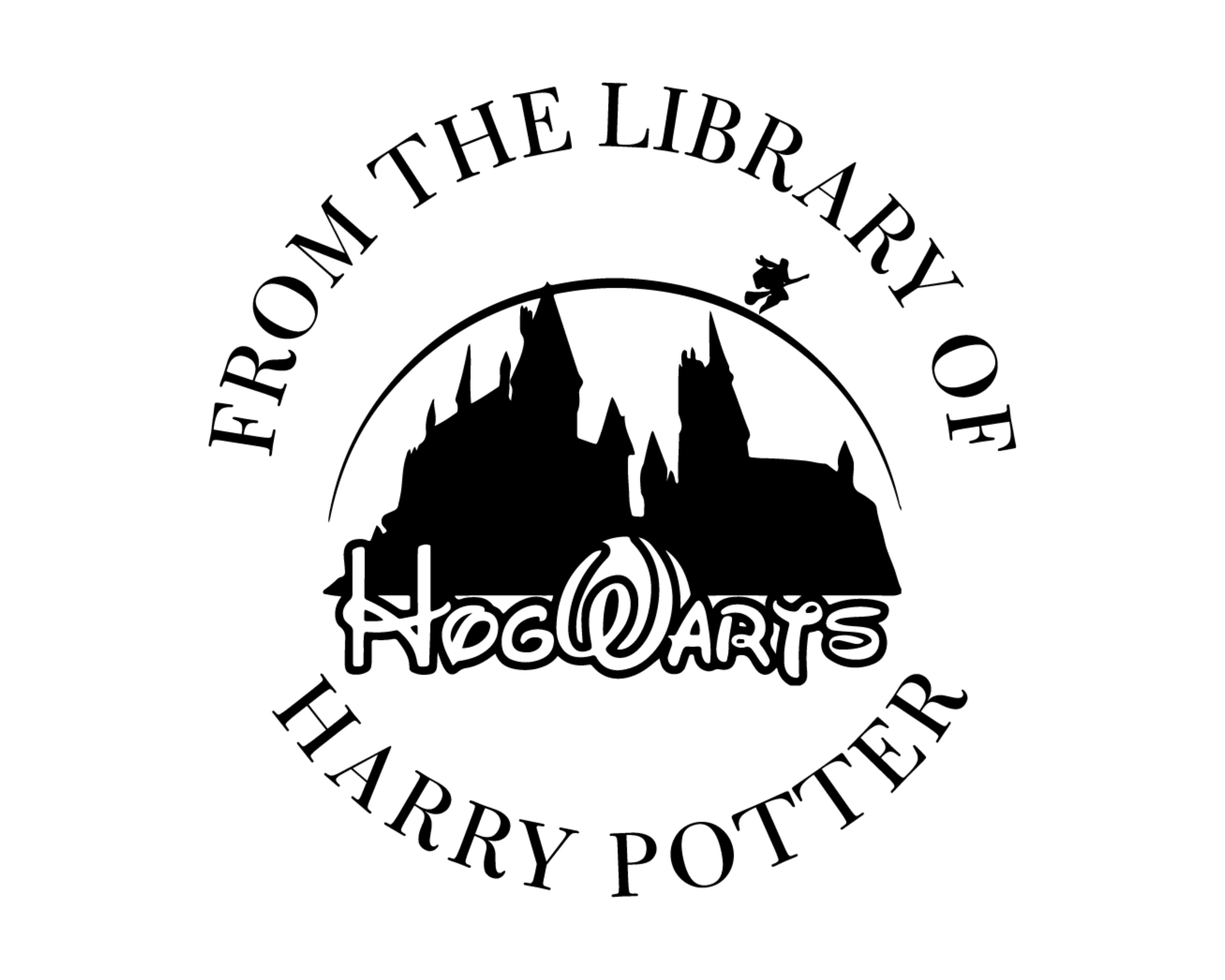 Personalized Book Wooden Handle Stamp - HP4