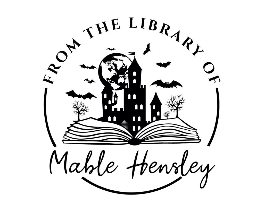 Personalized Book Wooden Handle Stamp - JB-Bat1