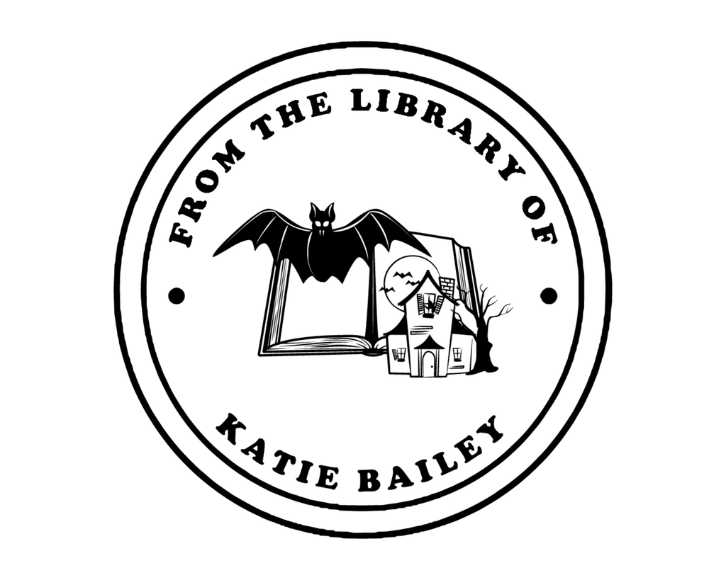 Personalized Book Self Ink Stamp - JB-Bat2