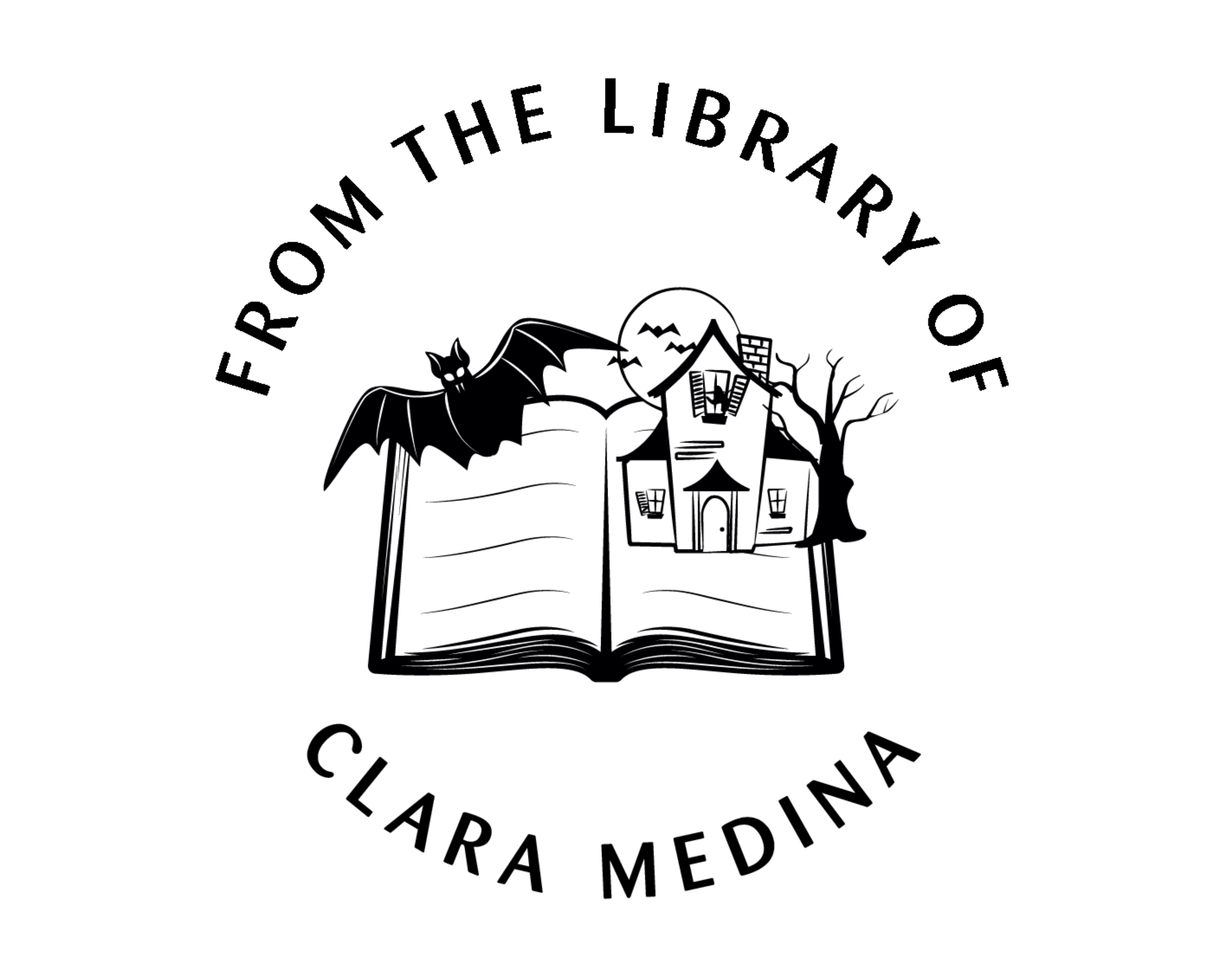 Personalized Book Wooden Handle Stamp - JB-Bat3