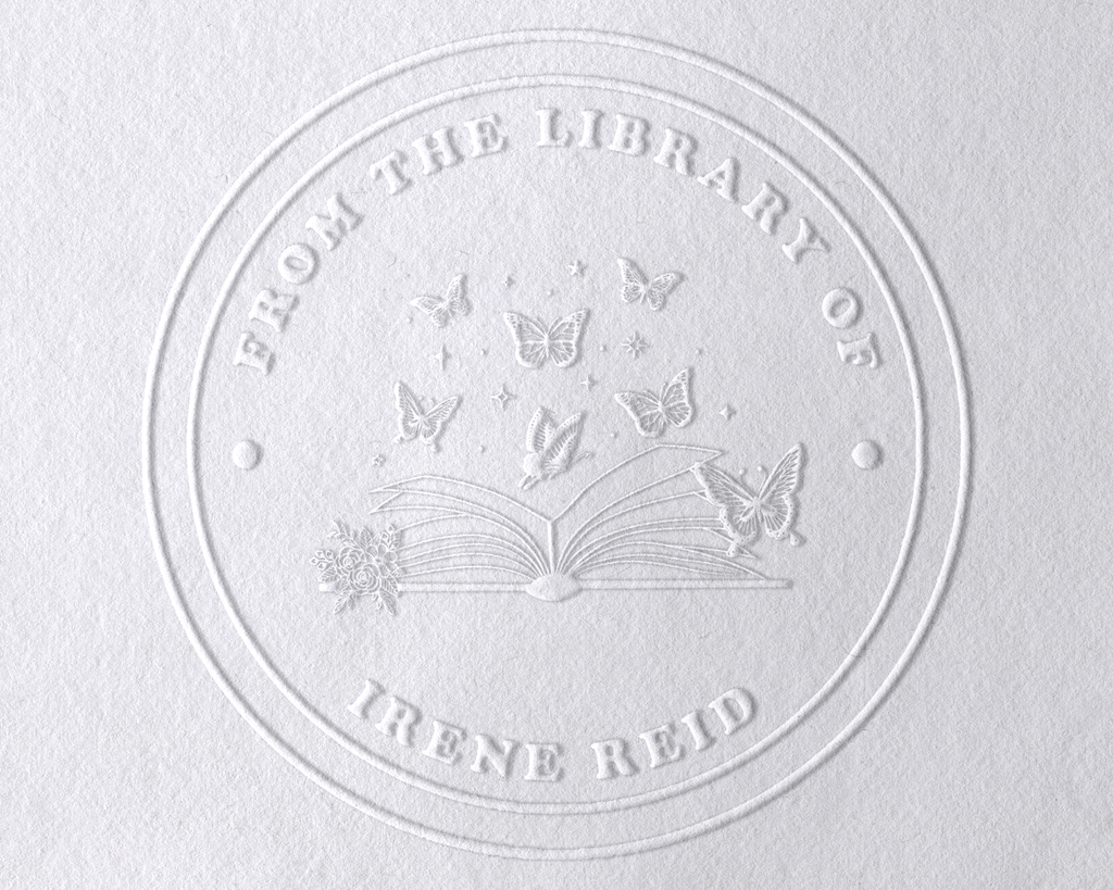 Personalized Book Embosser - JB-Butterfly2