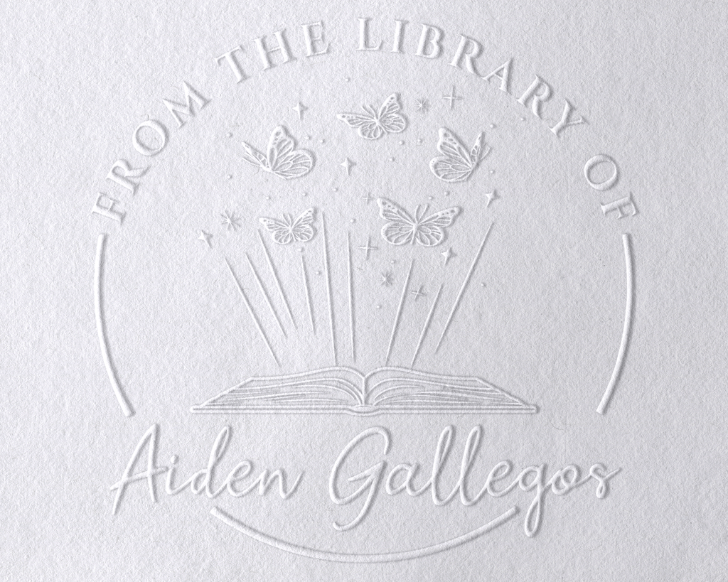 Personalized Book Embosser - JB-Butterfly4