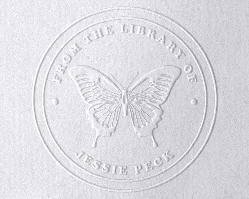 Personalized Book Embosser - JB-Butterfly5
