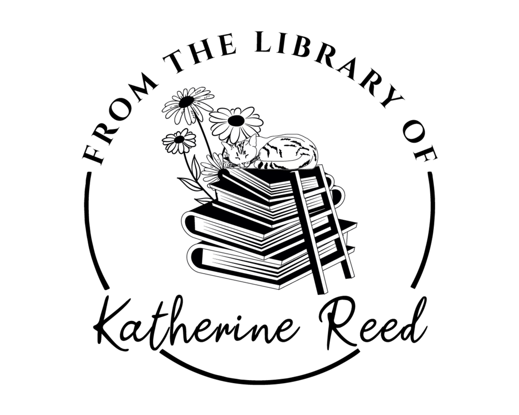 Personalized Book Wooden Handle Stamp - JB-Cat11