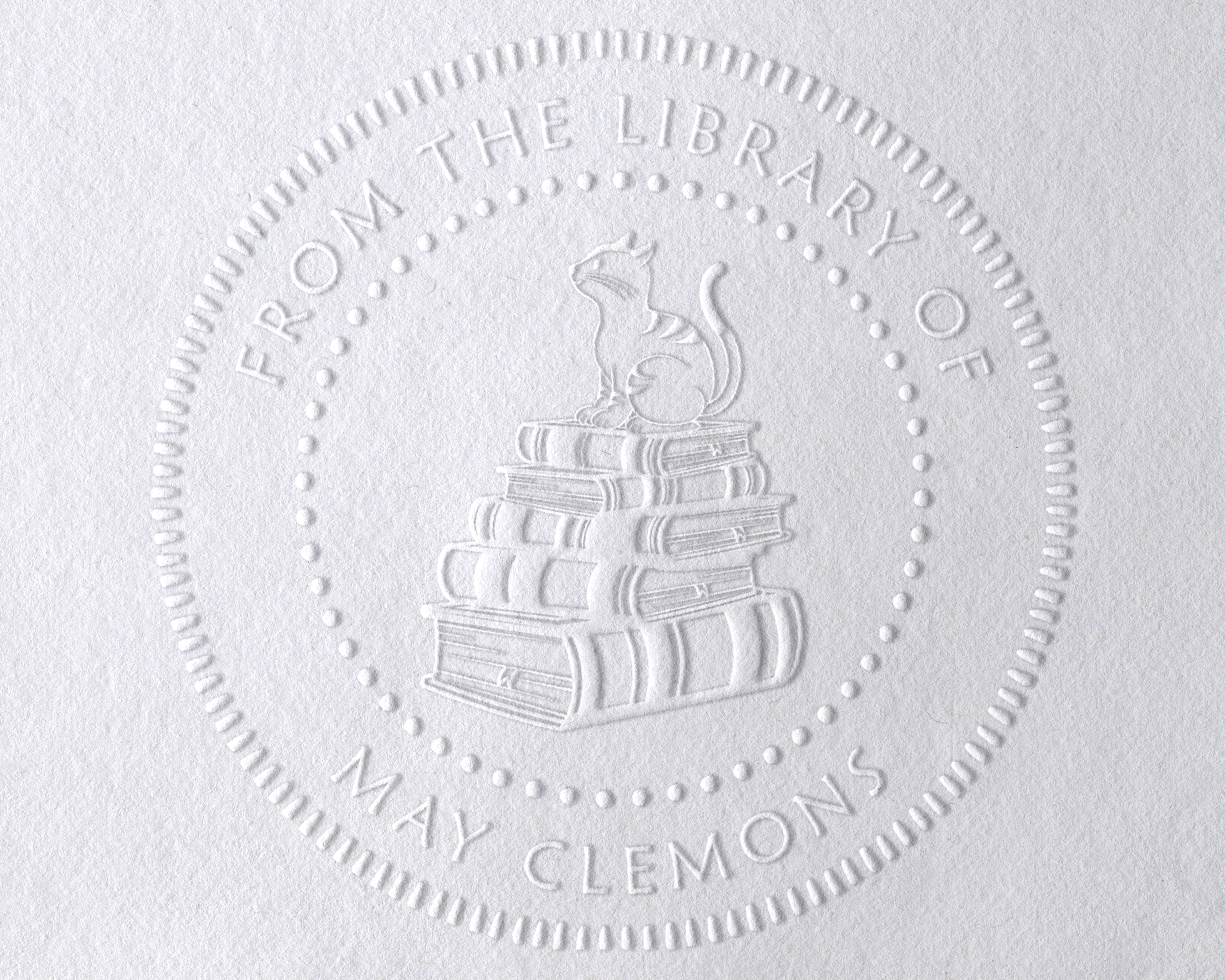 Personalized Book Embosser - JB-Cat13