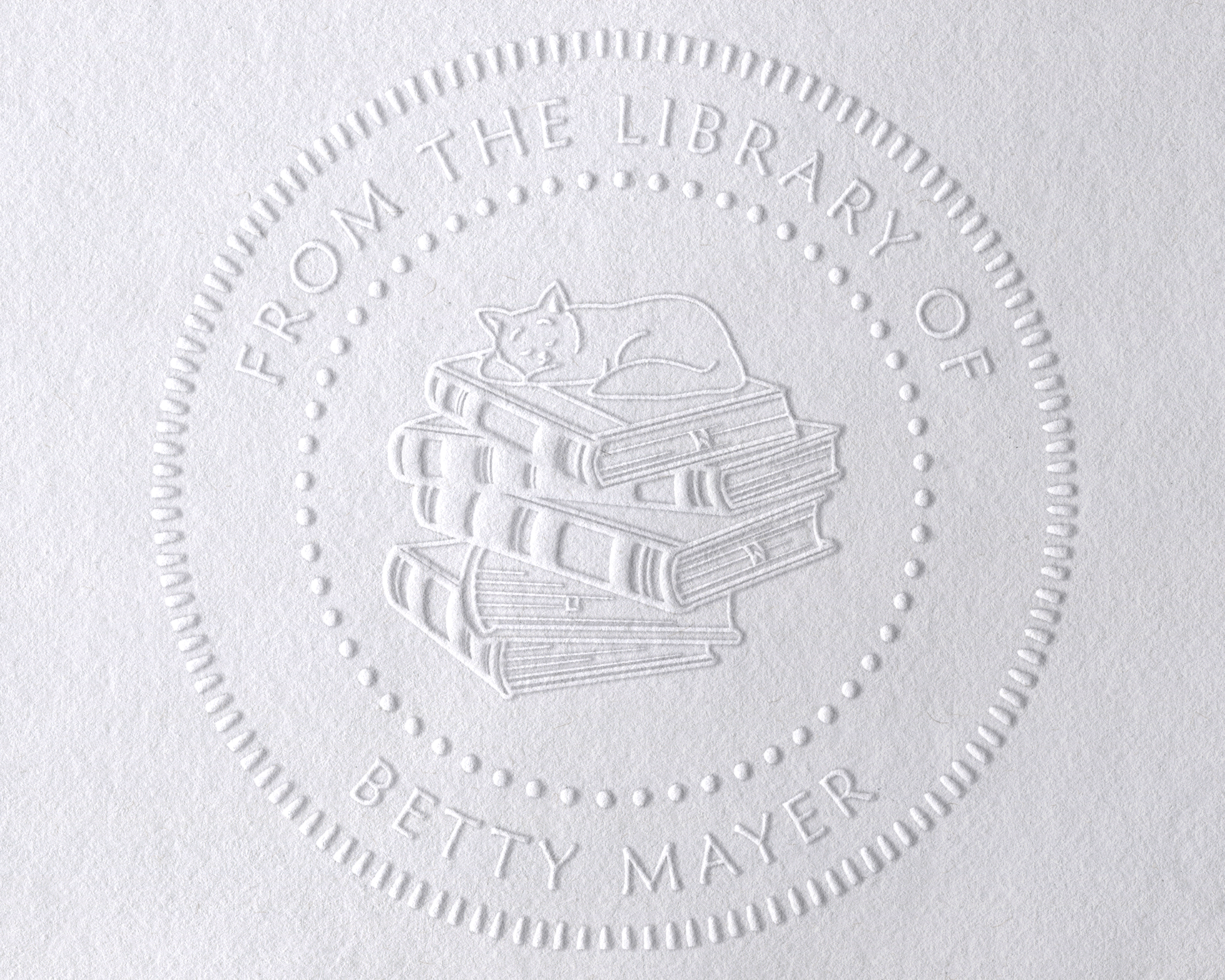 Personalized Book Embosser - JB-Cat17