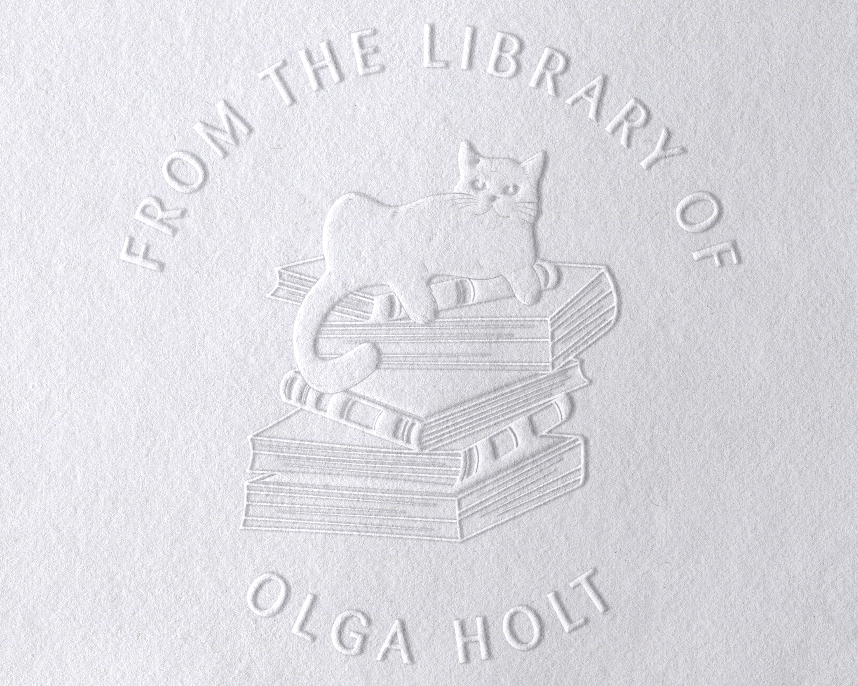 Personalized Book Embosser - JB-Cat18