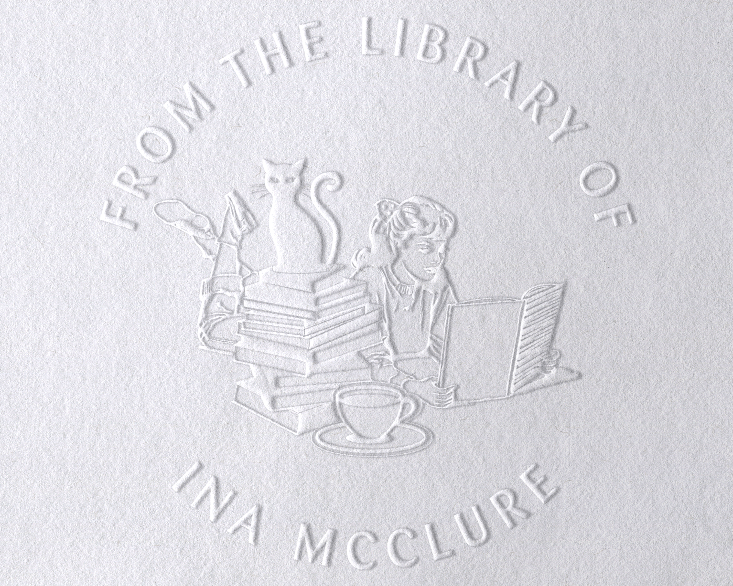 Personalized Book Embosser - JB-Cat1